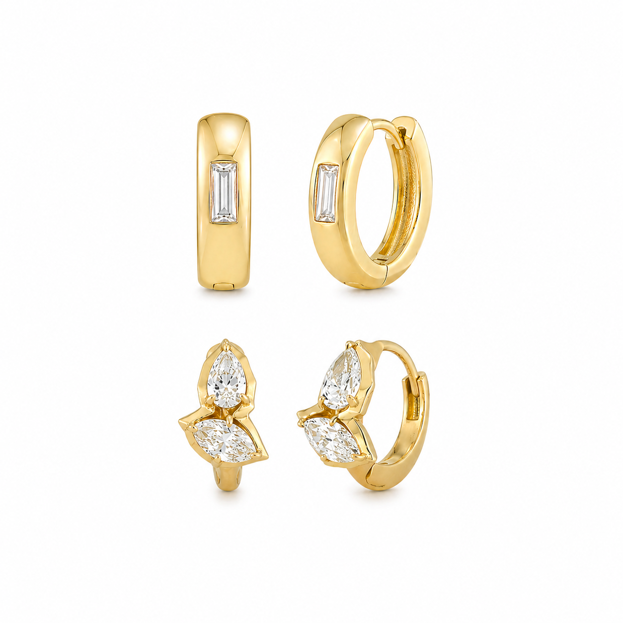 Gold Cubic Zirconia Bundle