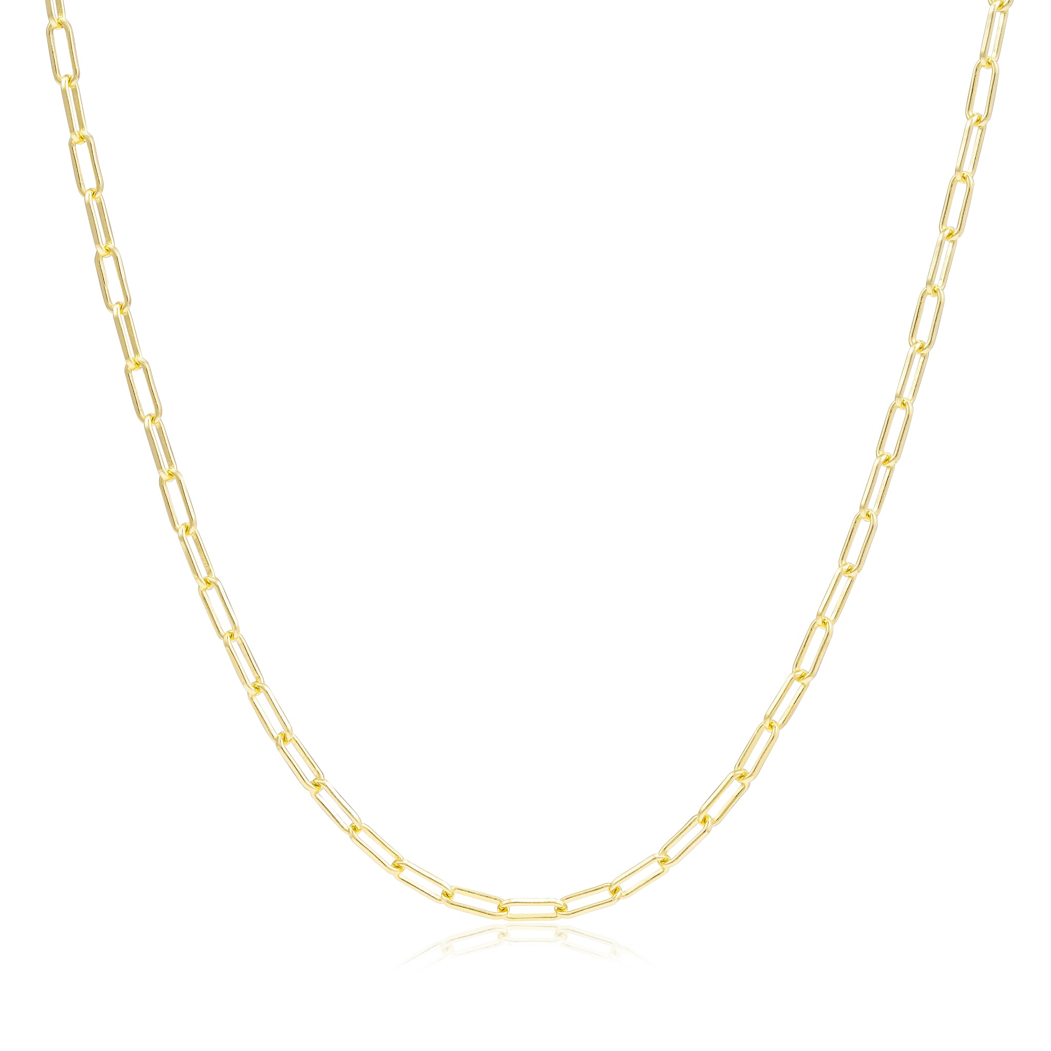 Gold Link Chain Necklace
