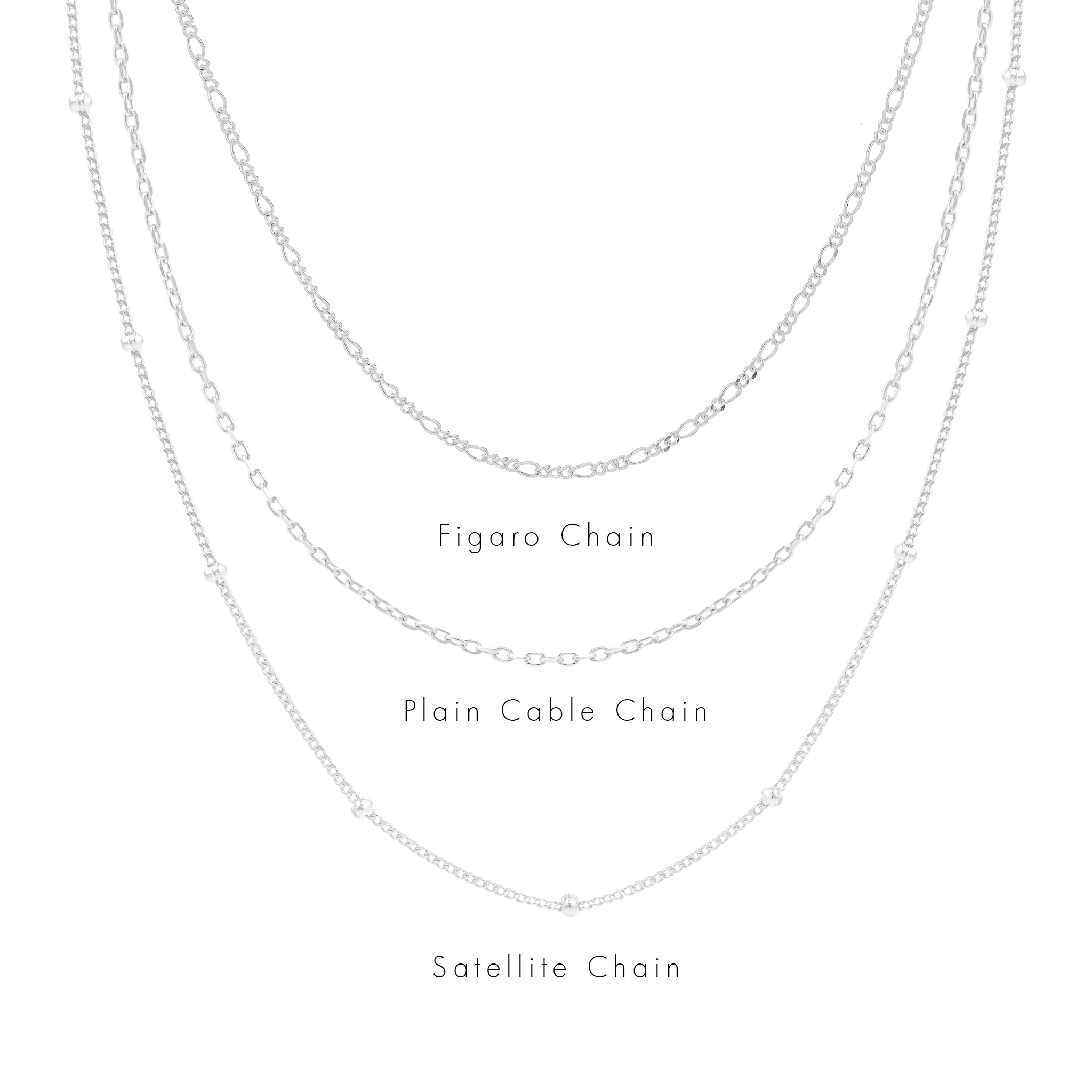 Silver chains - Mint Kiss