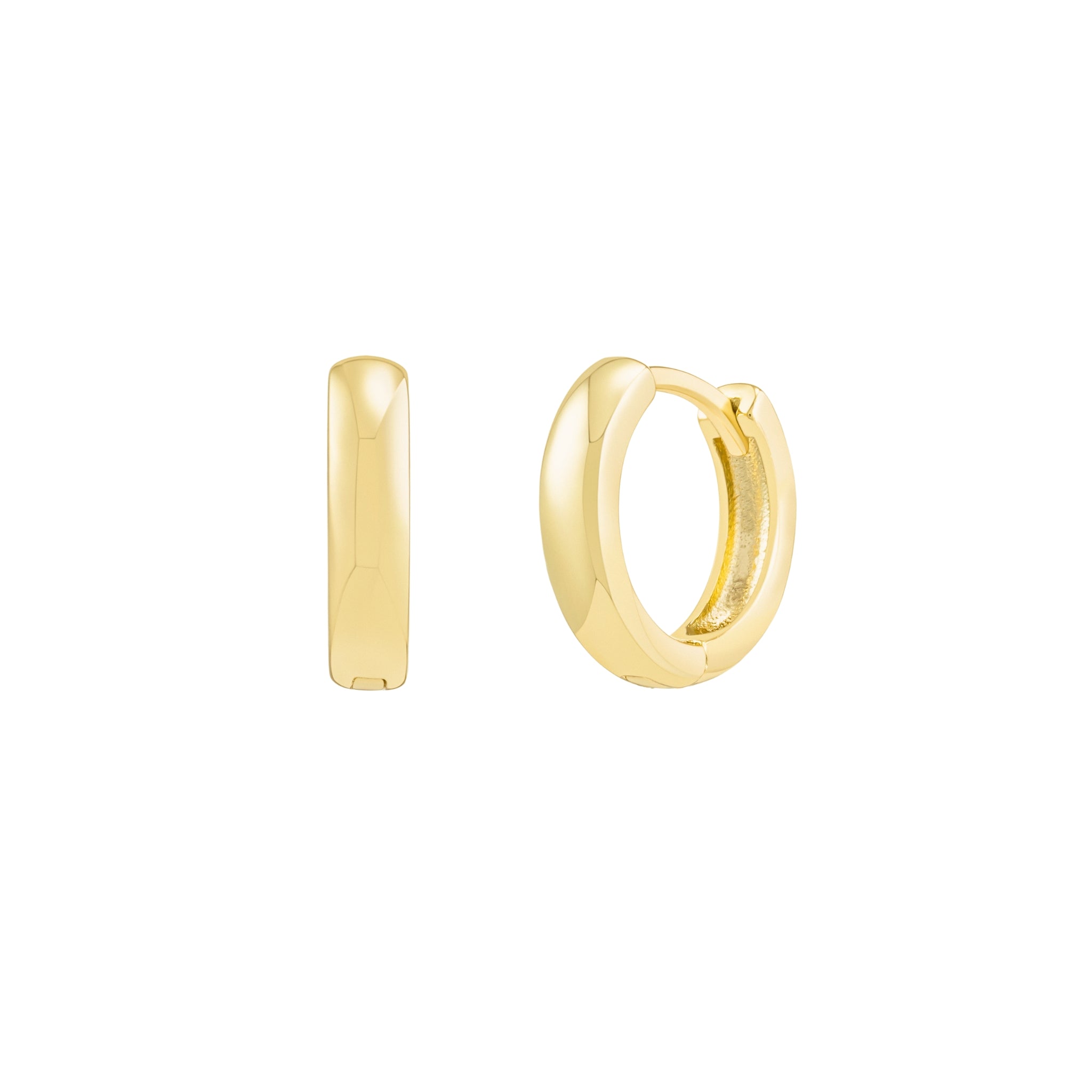 Gold Everyday Minimalist Hoops