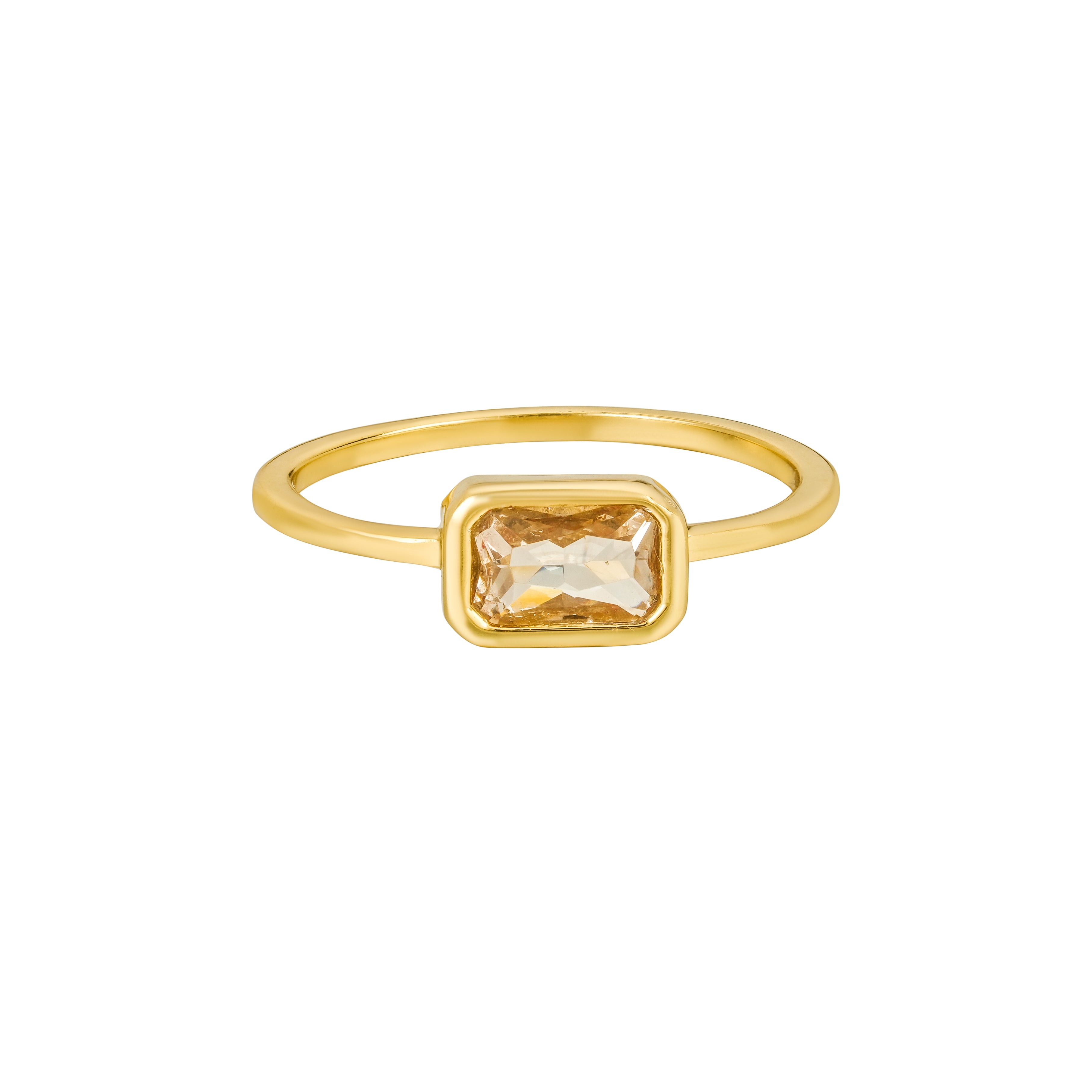 Gold Peachy Dreams Ring