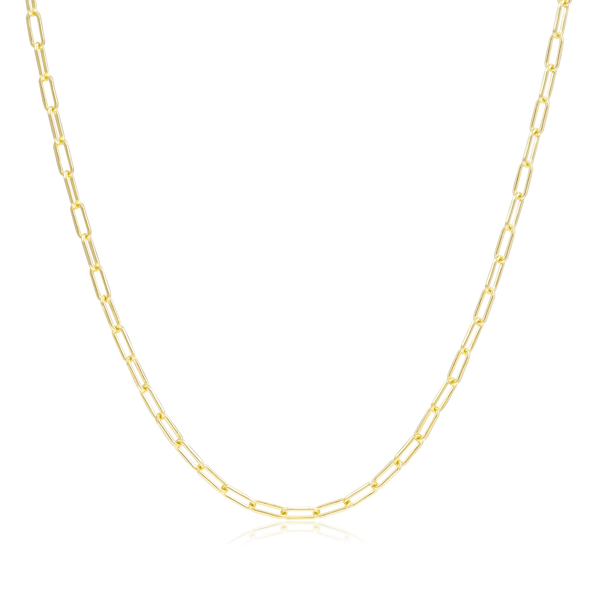 Gold Link Chain Necklace