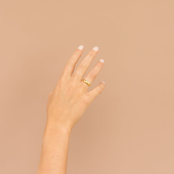 Gold Trio Twinkle Ring
