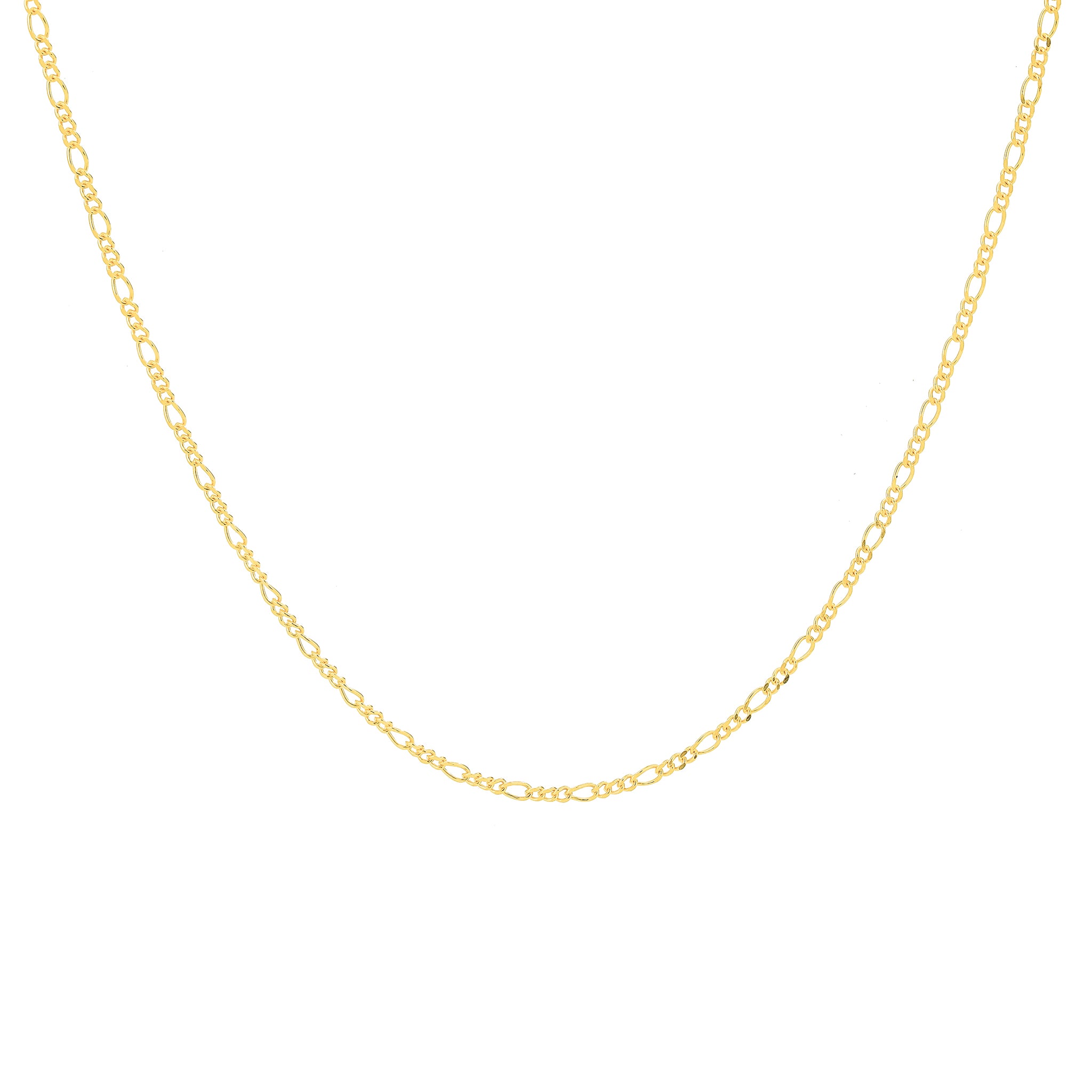 Gold Figaro Chain Necklace